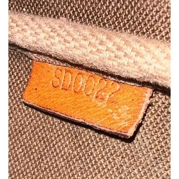 LOUIS VUITTON Pochette Accessoires Brown LV Logo Monogram Canvas Shoulder Bag - Picture 9 of 12